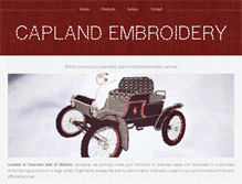 Tablet Screenshot of caplandnola.com